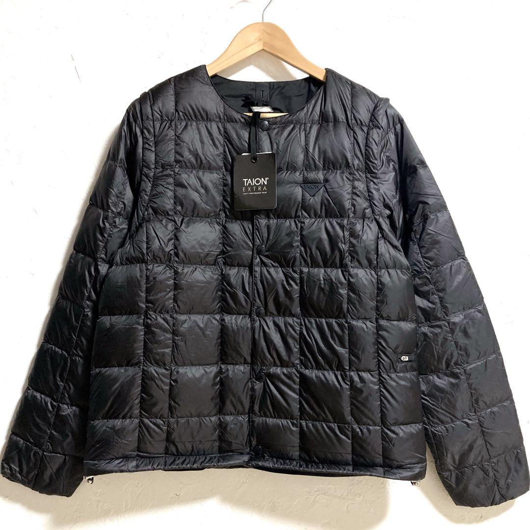 【新品タグ 】TAION EXTRA ダウン 電熱　3way M ブラック