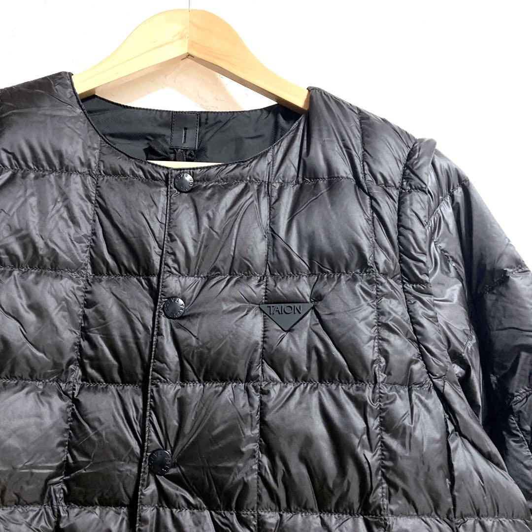 【新品タグ 】TAION EXTRA ダウン 電熱　3way M ブラック