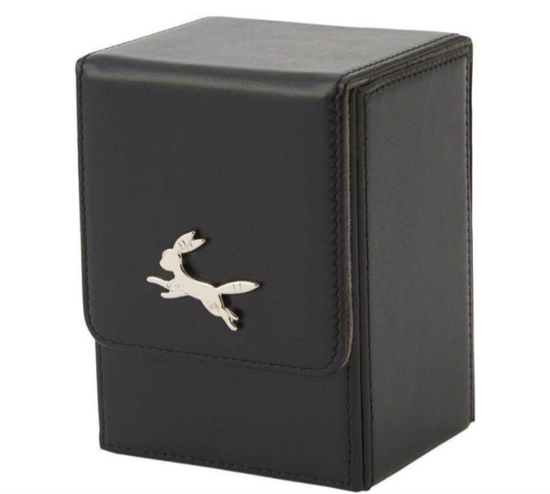 本革フリップデッキケース　ブラッキー