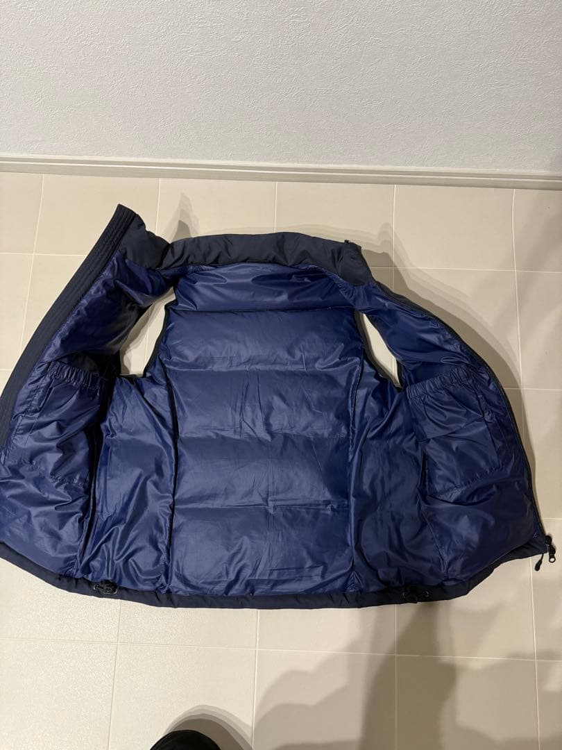 WILD THINGSネイビー ダウンベスト ノースリーブ サイズS