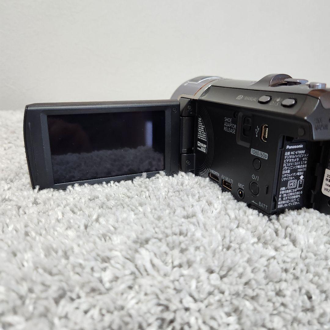 【美品】Panasonic HC-V700M ビデオカメラ パナソニック