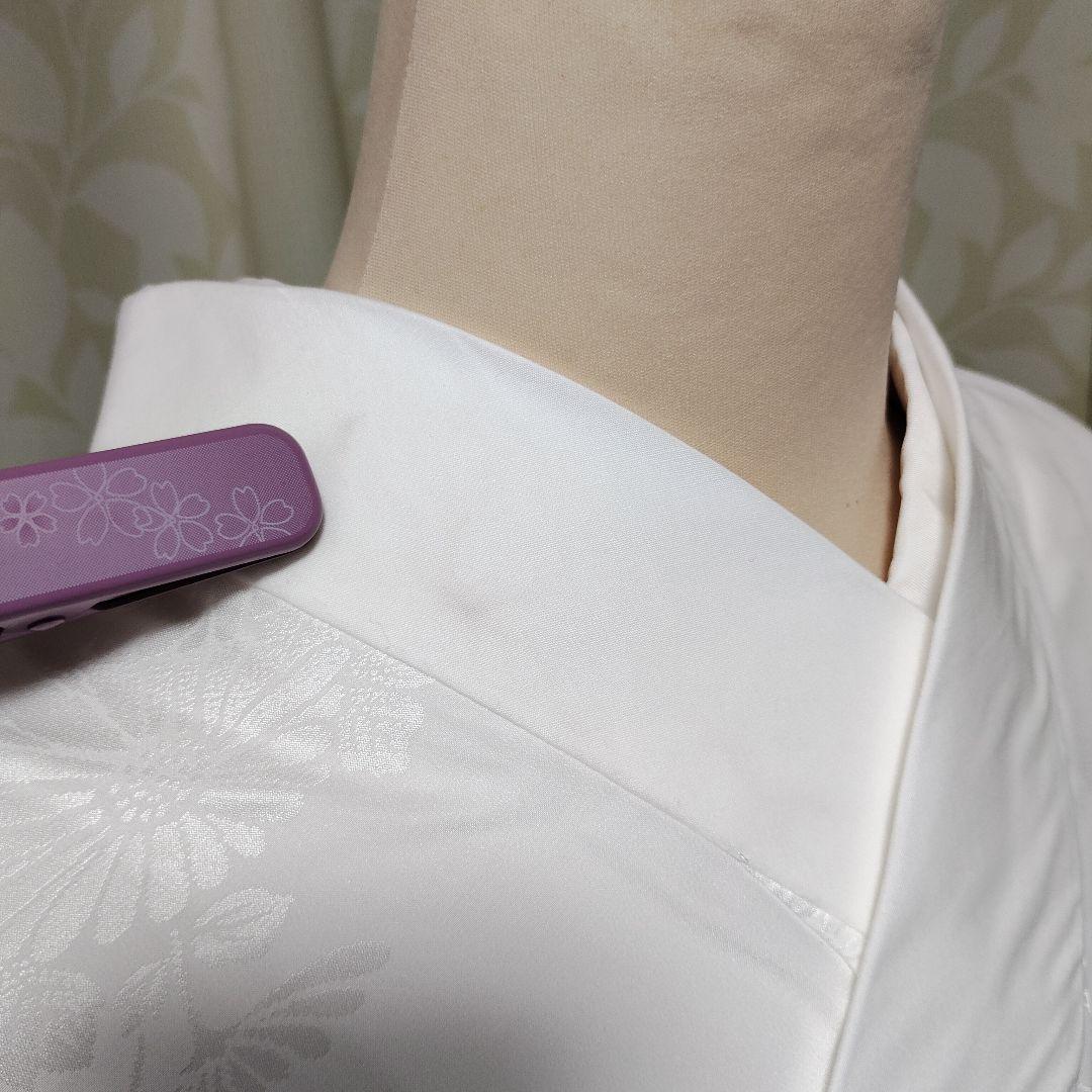 洗える長襦袢　紙人形仕立て　シルック