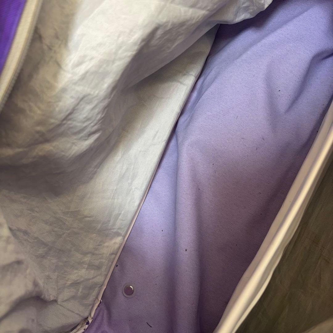 【美品】旧ワッぺ ワッぺ 紫 スクールバッグ スクバ ワールドペガサス 紫色