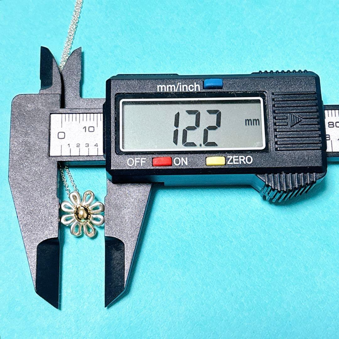 【美品】Tiffanyティファニー デイジー コンビ ネックレス 925/750