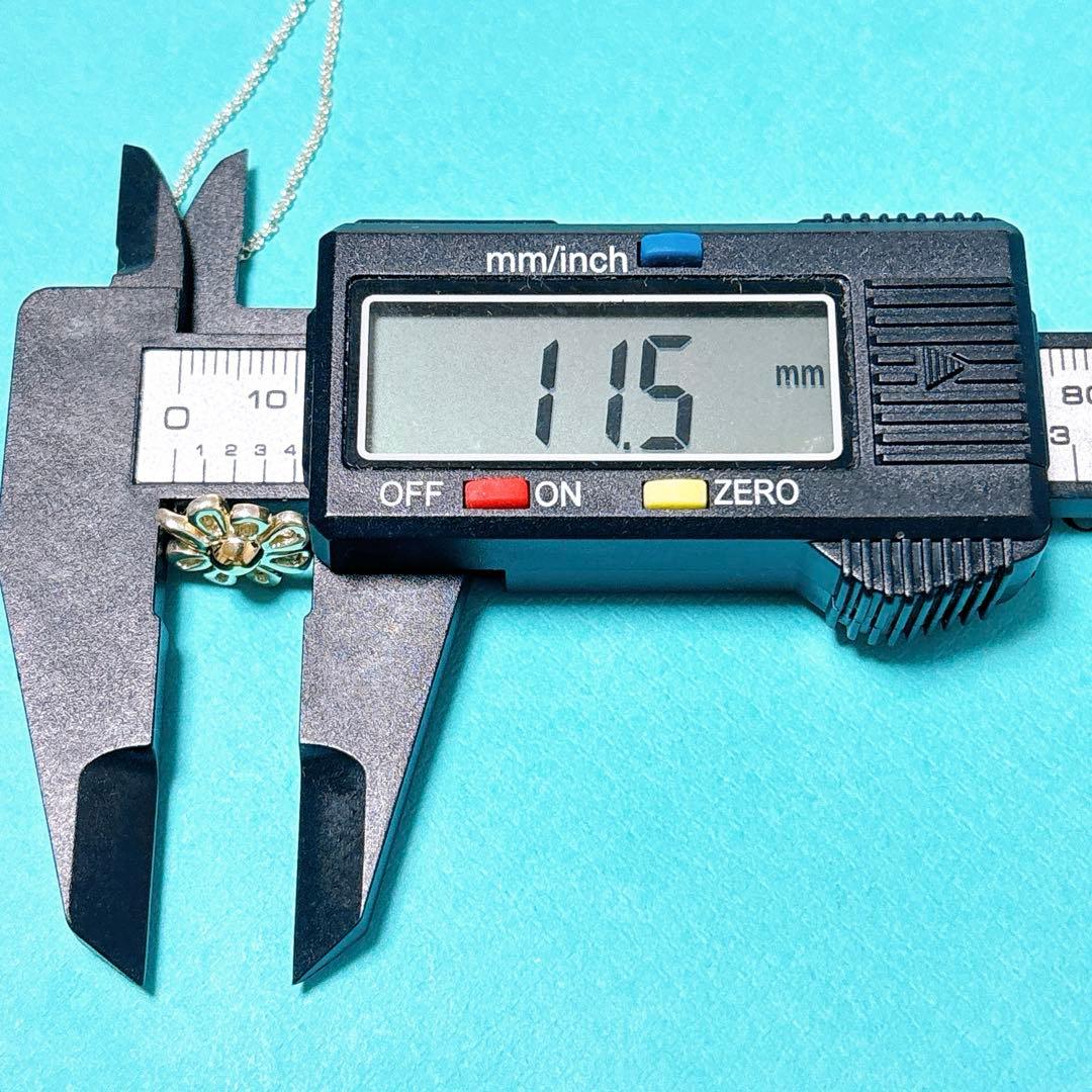 【美品】Tiffanyティファニー デイジー コンビ ネックレス 925/750