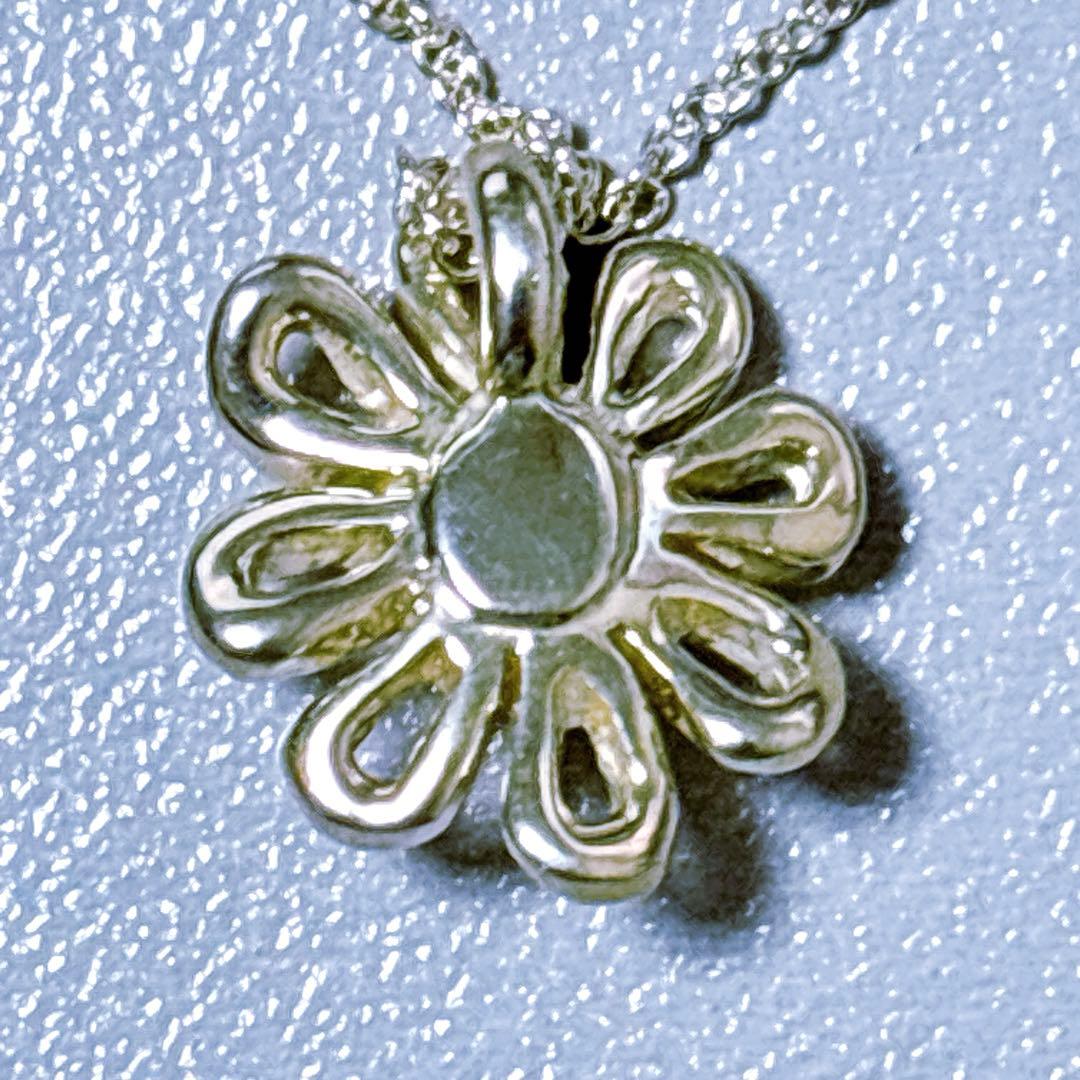 【美品】Tiffanyティファニー デイジー コンビ ネックレス 925/750