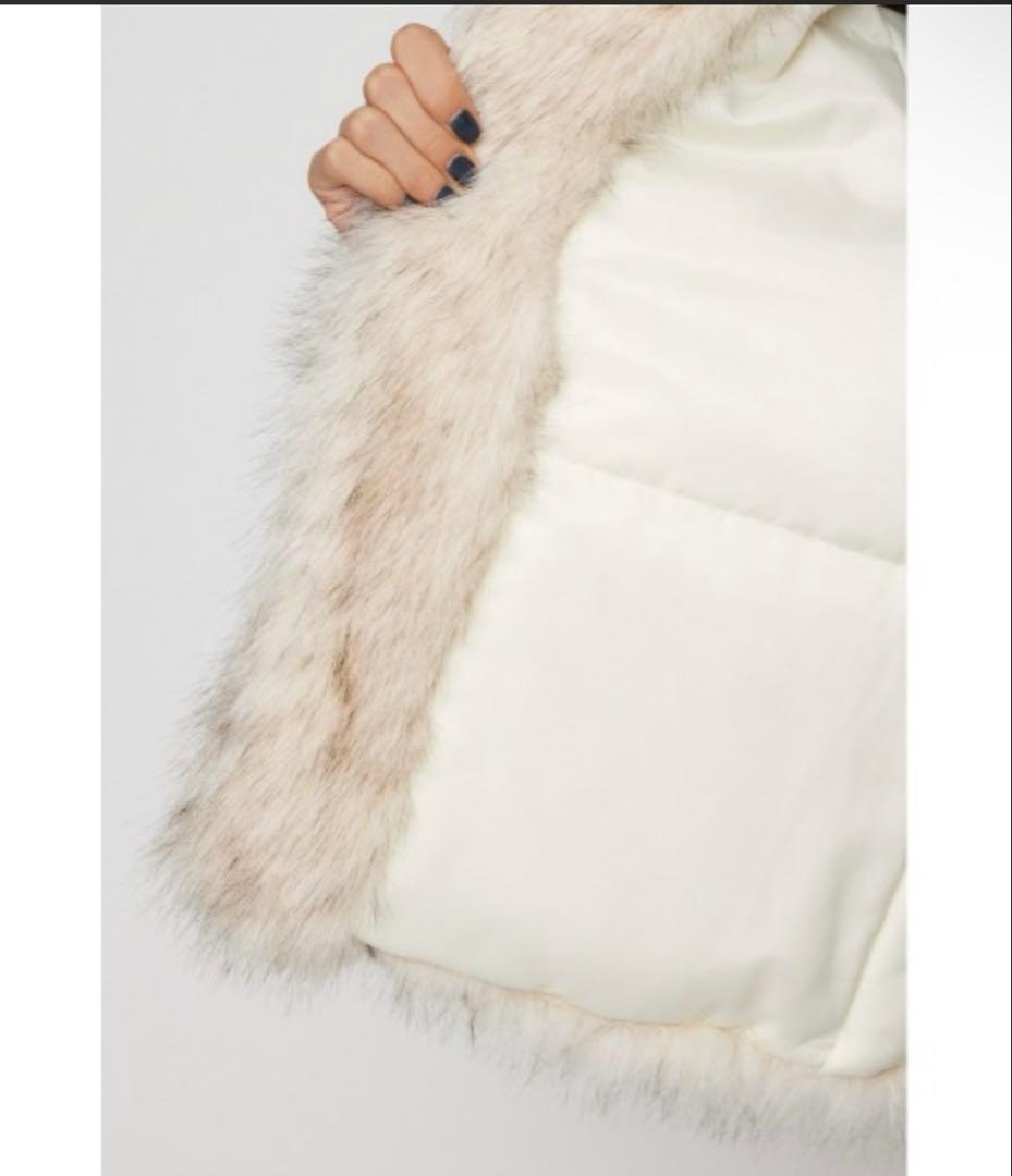 LAGUAGEM POCKET POINT FAUX FUR コート