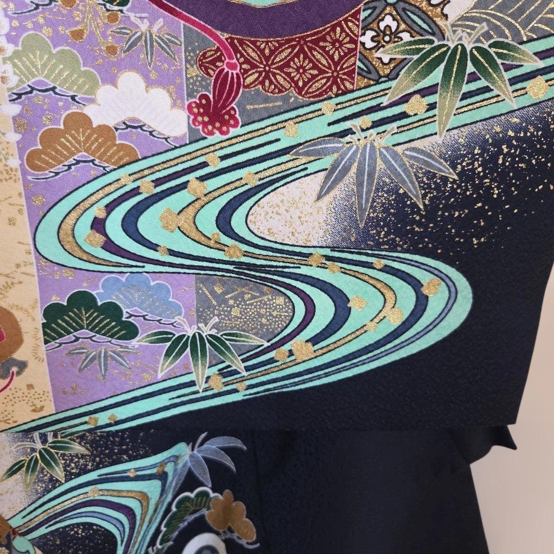 No30　男の子お祝い着物　長襦袢付き　産着