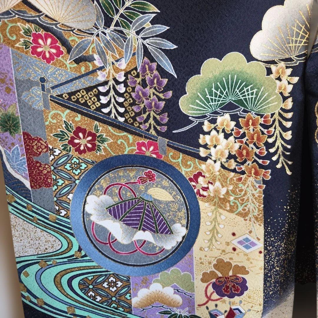 No30　男の子お祝い着物　長襦袢付き　産着