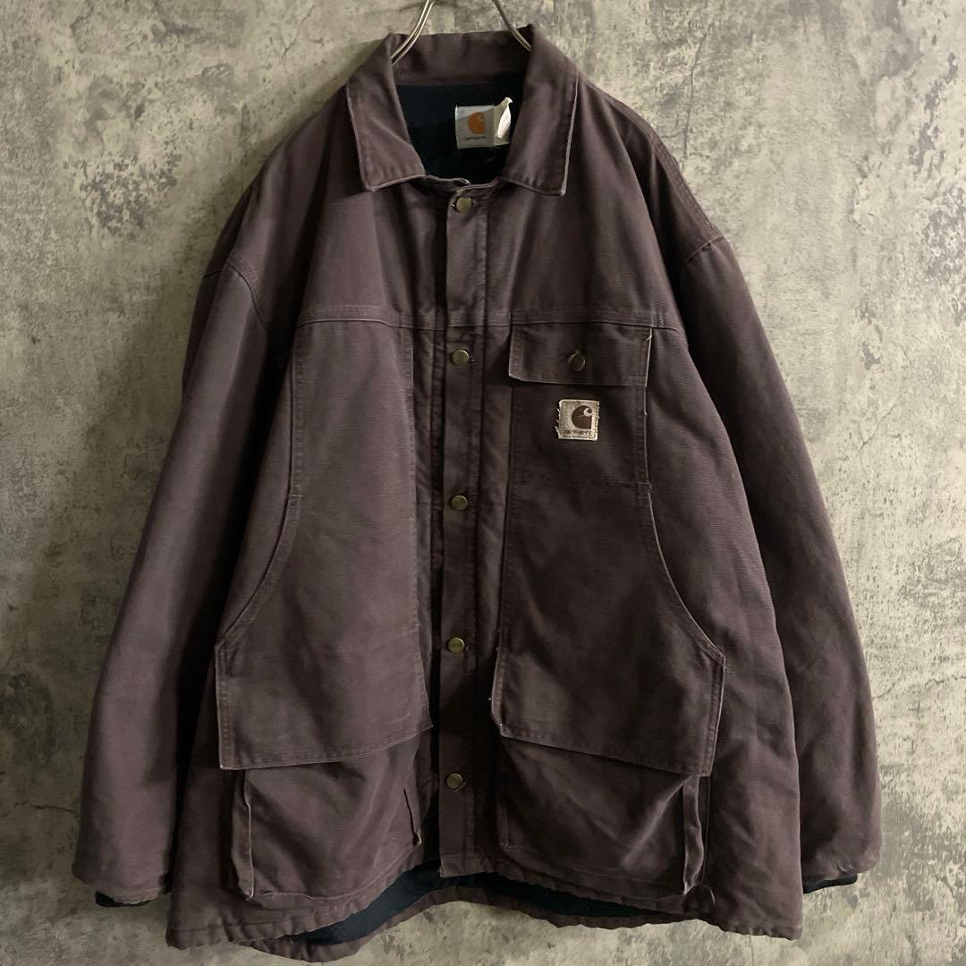 【超レアデル 美品】星タグUSA製 カーハート ダック アクティブジャケット