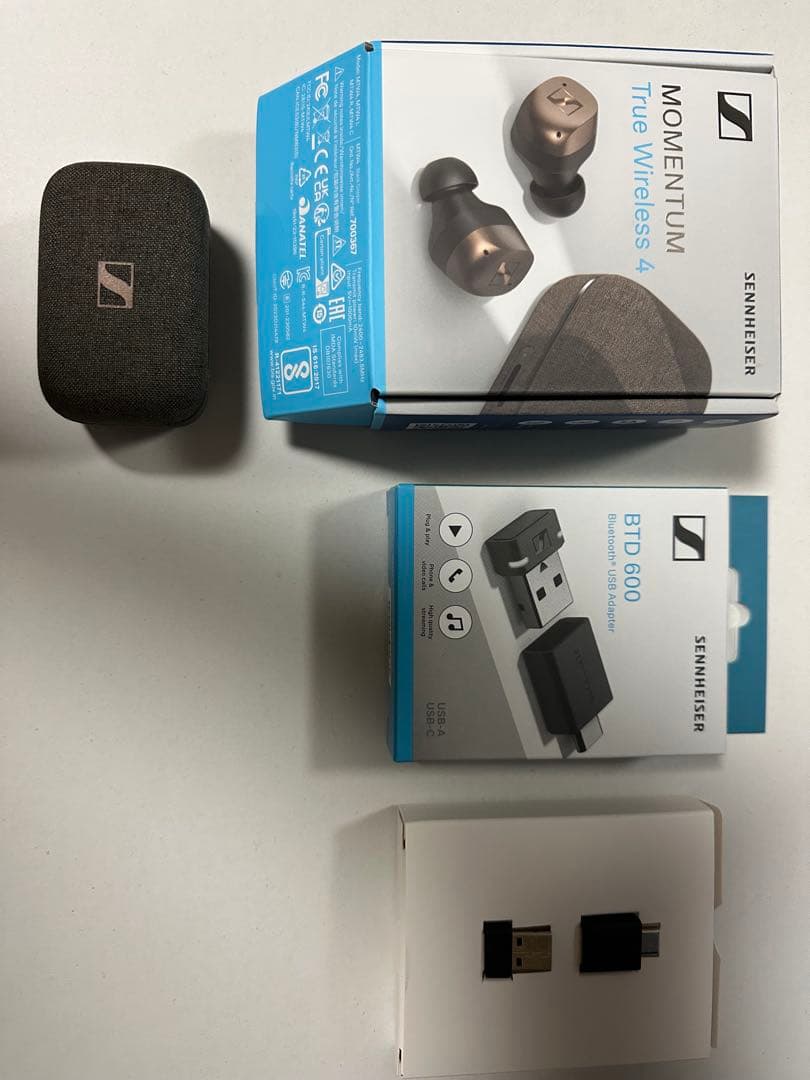 イヤホン Sennheiser MomentumTrueWireless 4+BTD600