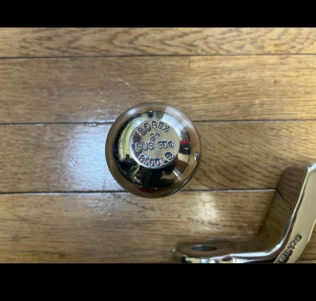 S*z様 ソレックス ヒッチ ヒッチボール メッキ トレーラー