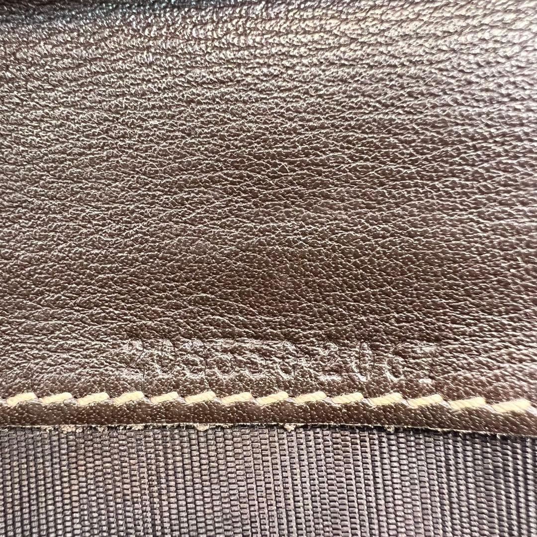 極美品✨GUCCI ラブリーハート GGキャンバス 長財布 Wホック 濃茶