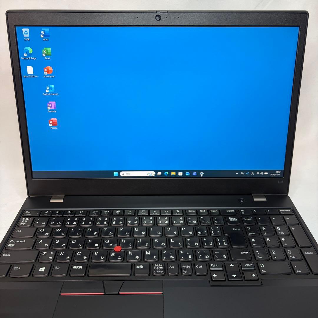 美品 ThinkPad L15 Gen1 第10世代 i5 フルHD オフィス
