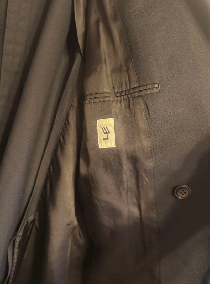 美品【l'echoppe/エルイー/LE 】wool double jacket