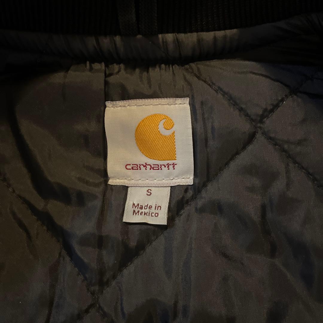 カーハート キルティング ベスト carhartt 古着　ダックベスト