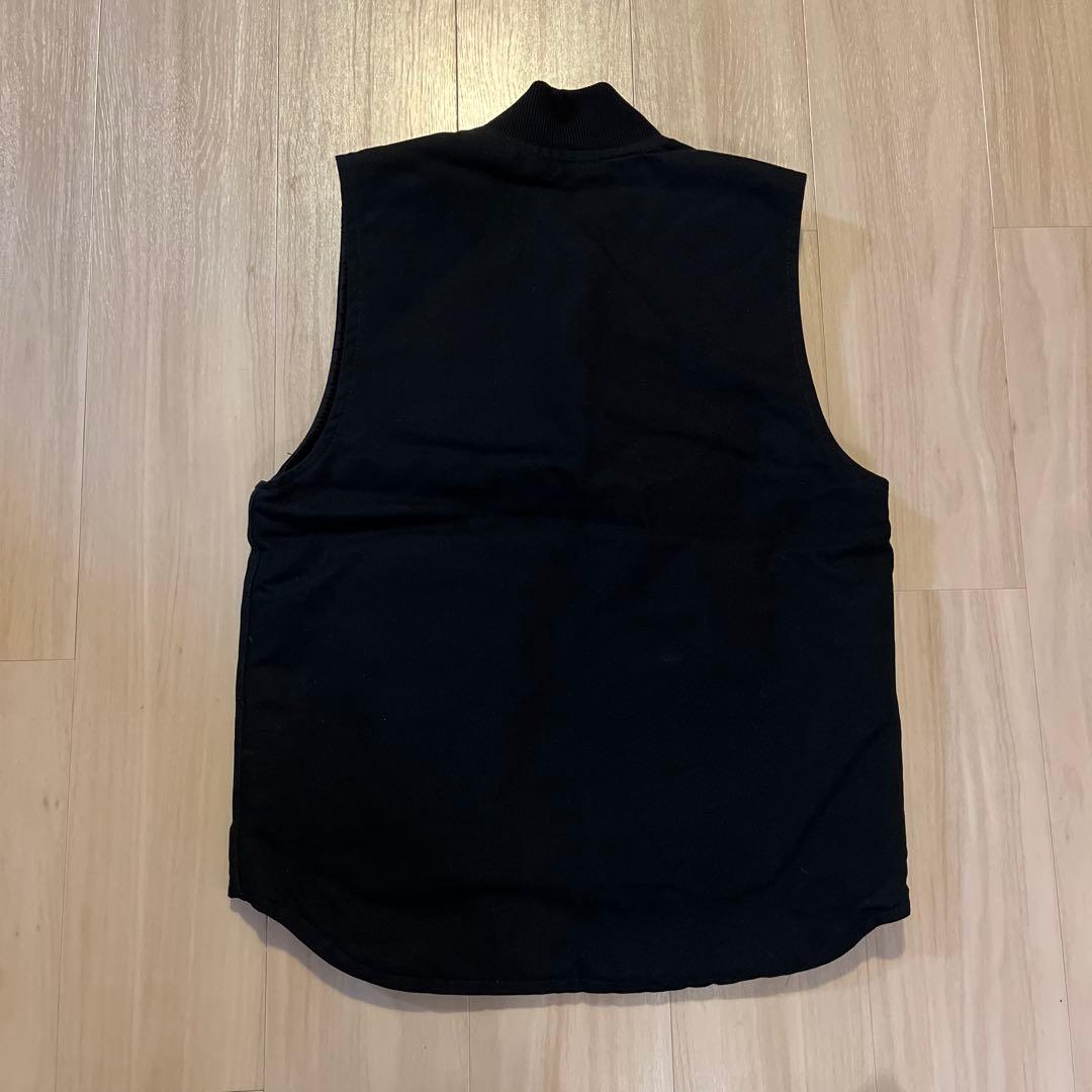 カーハート キルティング ベスト carhartt 古着　ダックベスト