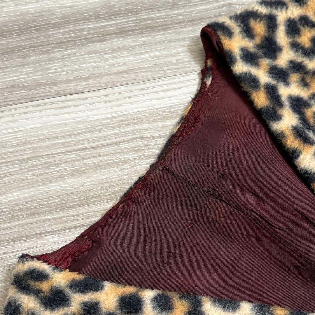 レ*め様 50s 60s レオパード ベスト コディアック アニマル柄