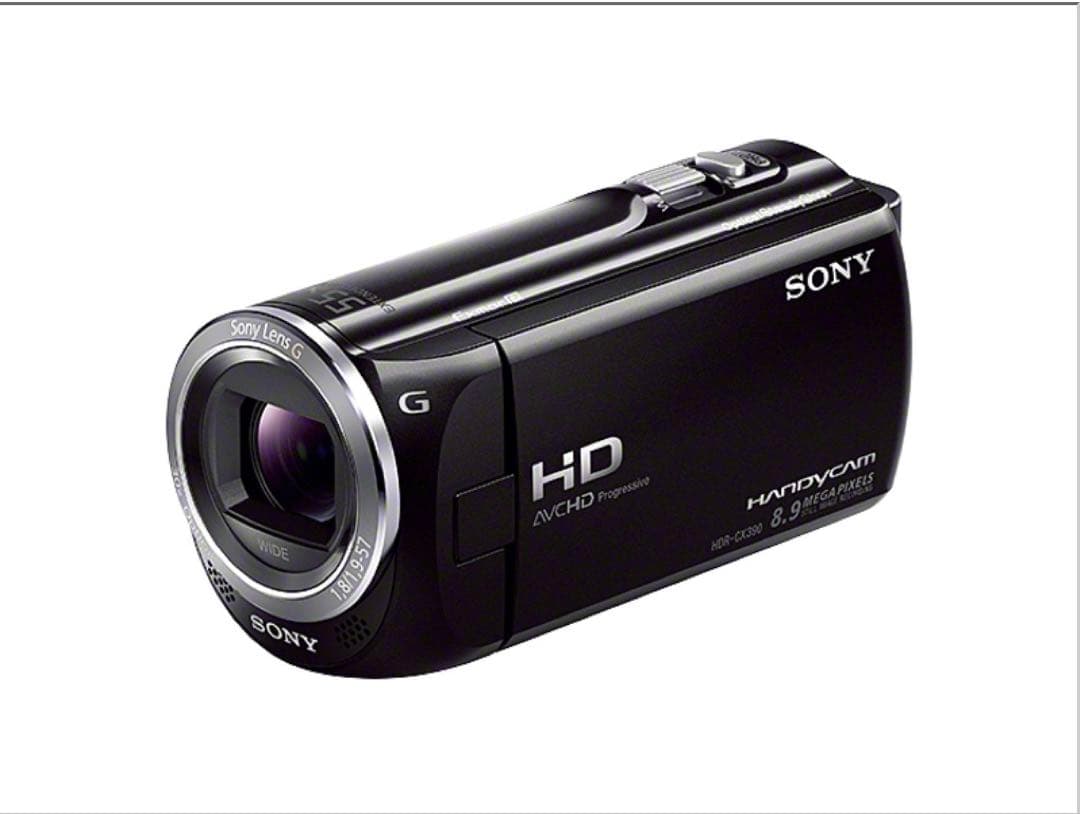SONYデジタルHDビデオカメラレコーダーHDR-CX390 クリスタルブラック