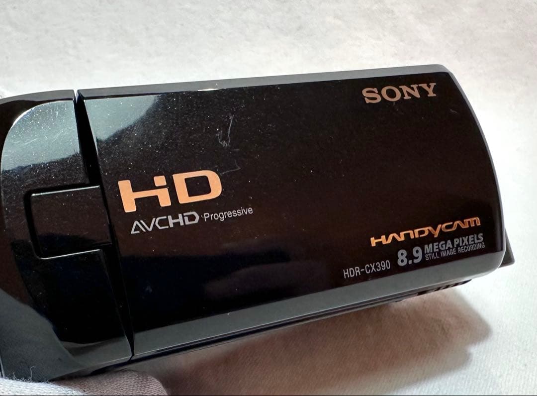 SONYデジタルHDビデオカメラレコーダーHDR-CX390 クリスタルブラック