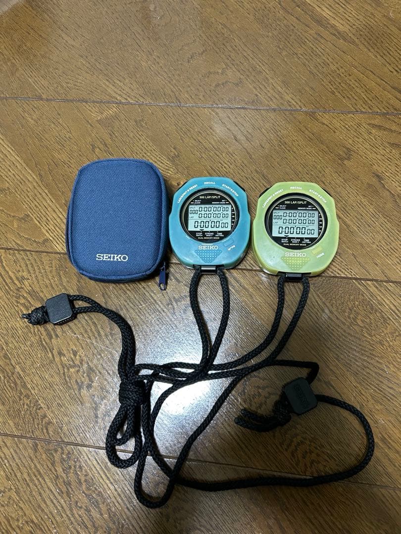 SEIKO ストップウォッチ スイミングマスター　2つ