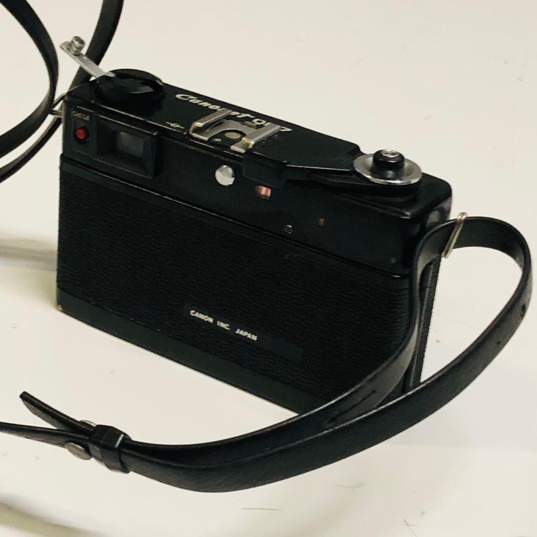Canon Canonet QL17 レンジファインダーカメラブラック動作品