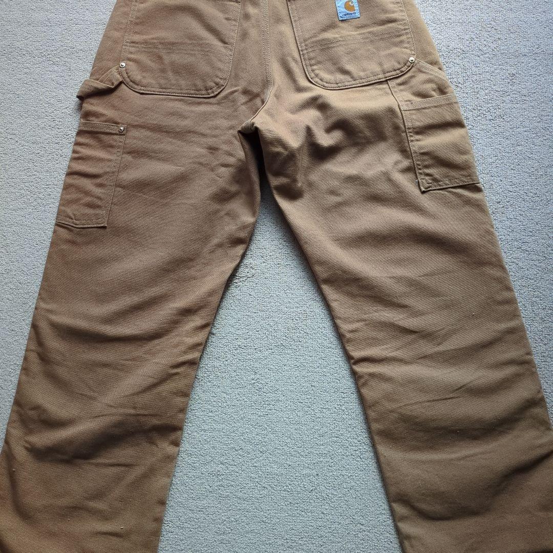 USA製 Carhartt ダブルニー 美品 ダンガリーフィット アメリカ