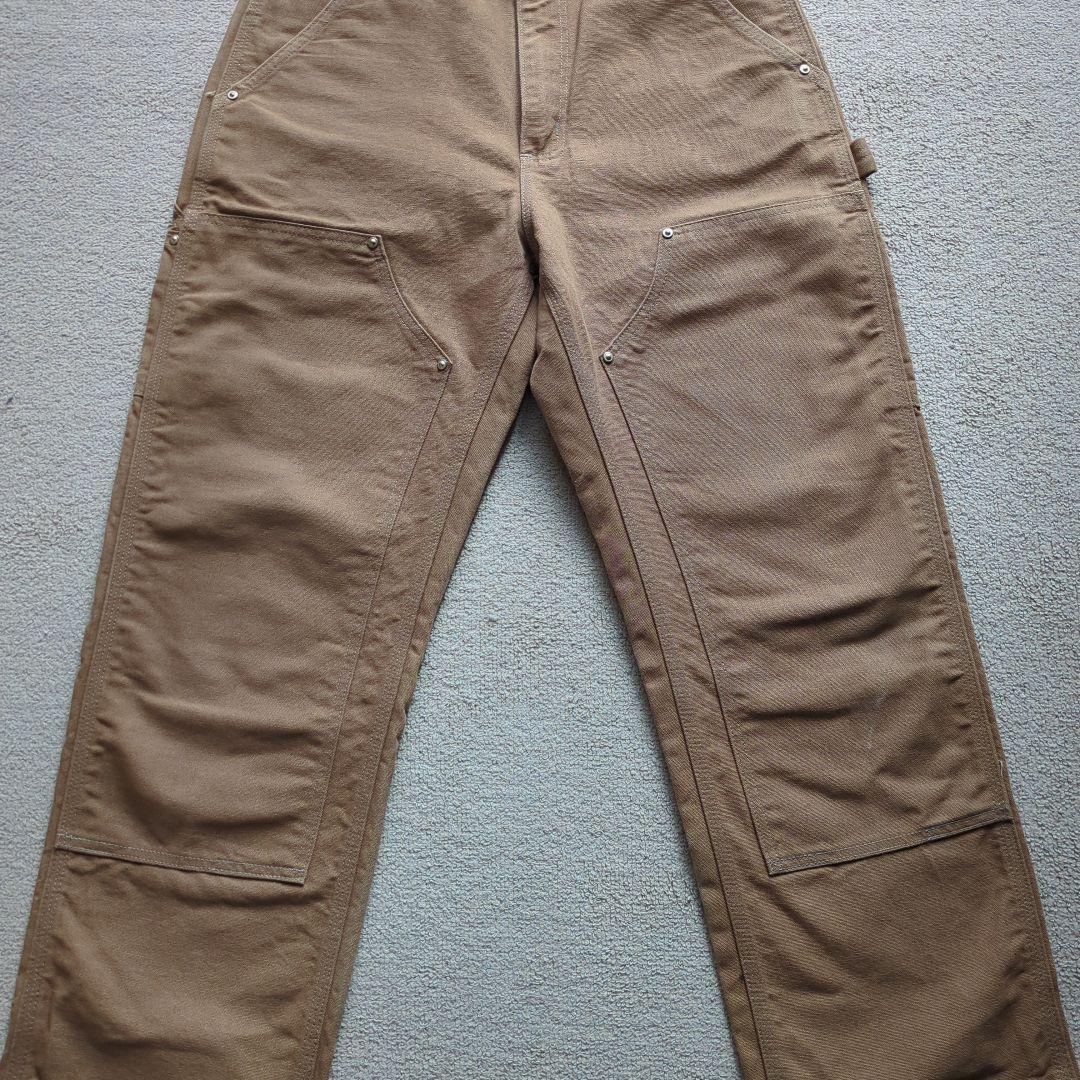 USA製 Carhartt ダブルニー 美品 ダンガリーフィット アメリカ
