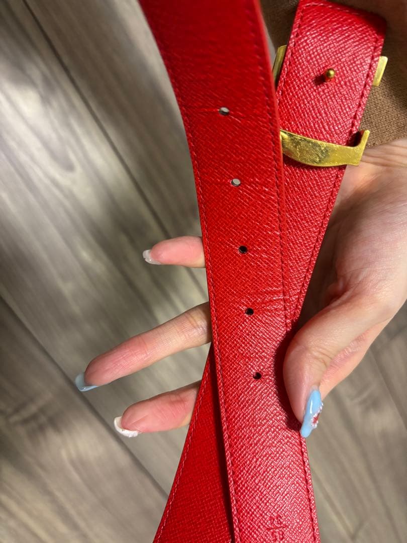 Louis Vuitton レザー ベルト