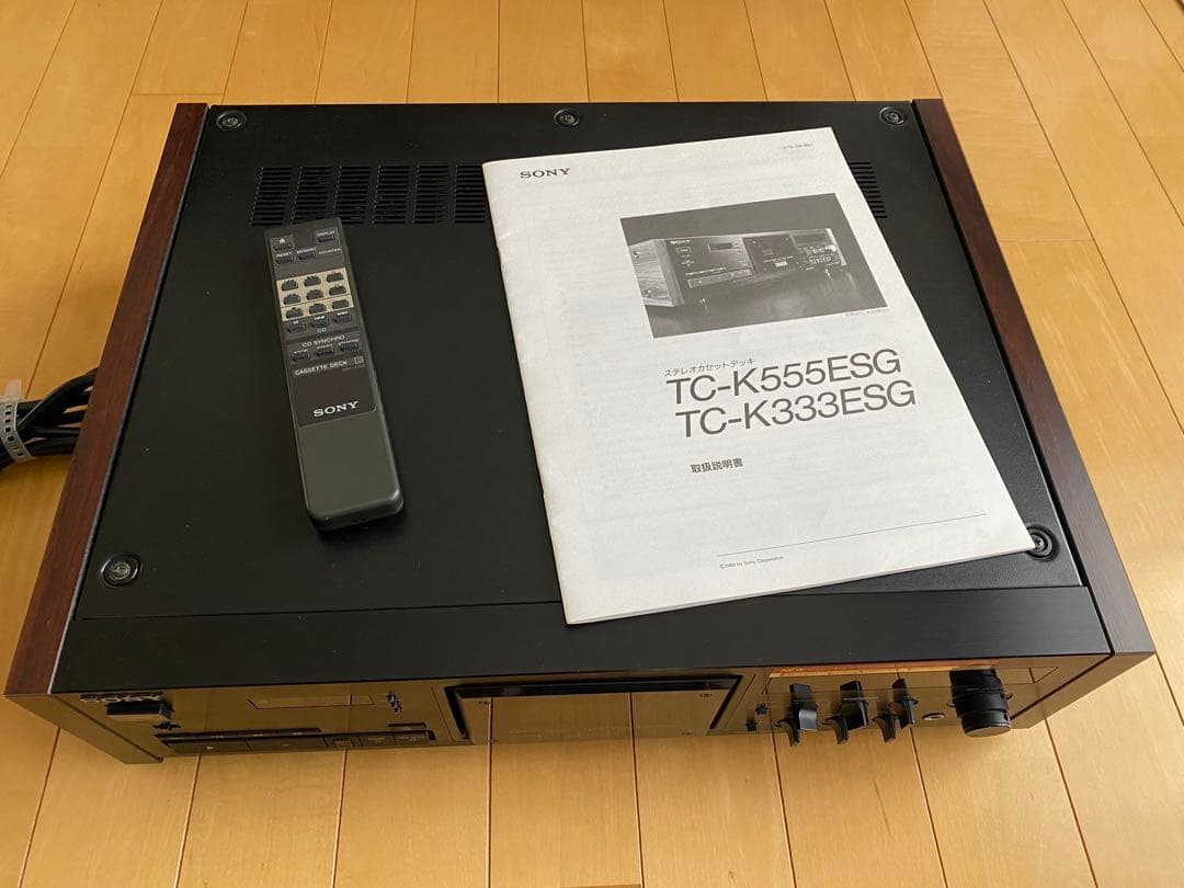 ソニー SONY TC-K333ESG カセットテープデッキ 【ジャンク】
