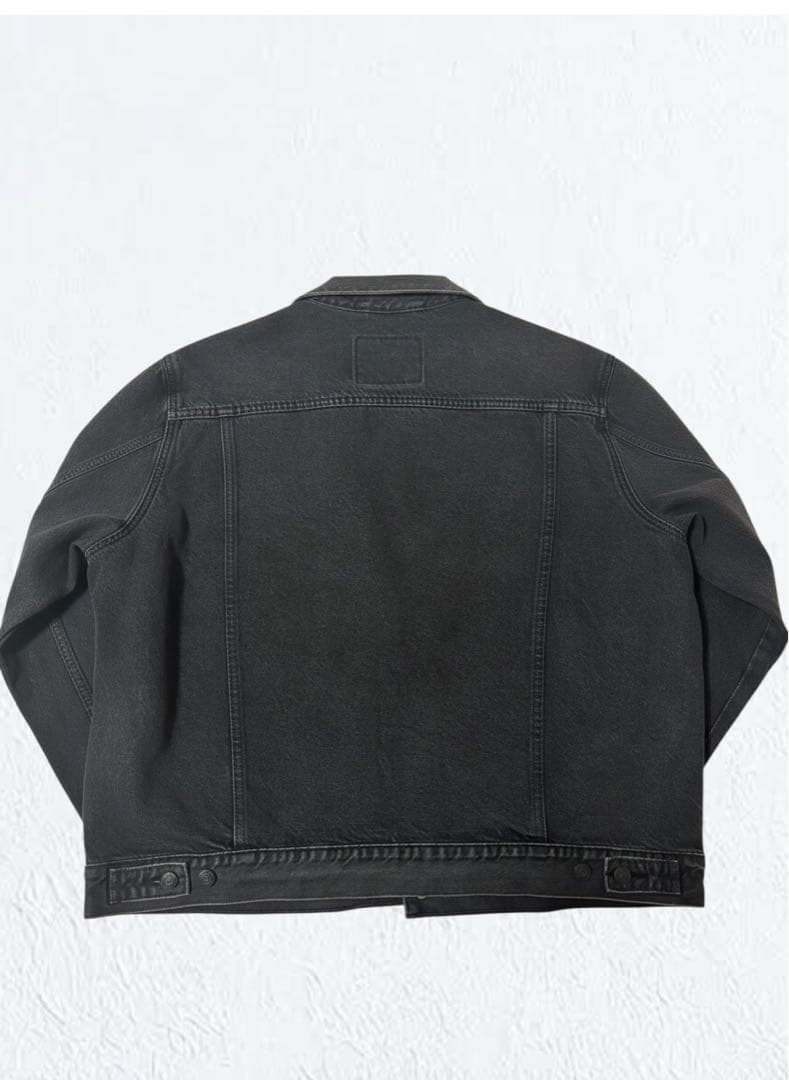 Levi’s デニムジャケット 2ndタイプ RELAXED XL 黒 Gジャン