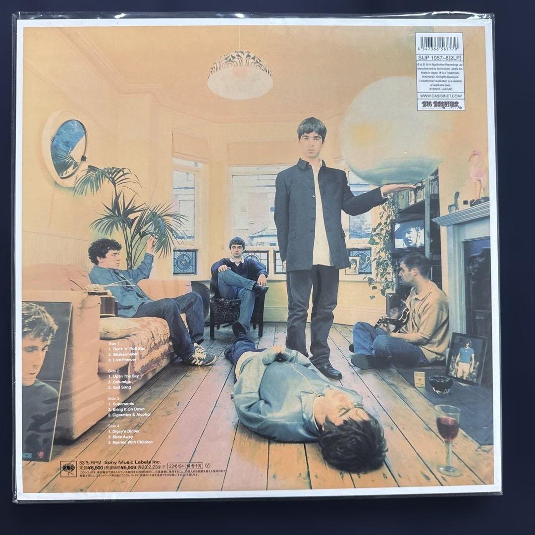 oasis オアシス レコード カラーヴァイナル 4枚セット 未開封