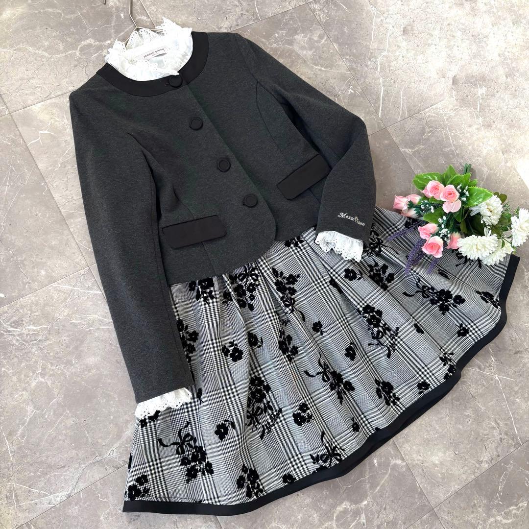 美品✨mezzo piano junior キッズフォーマル 150 3点セット