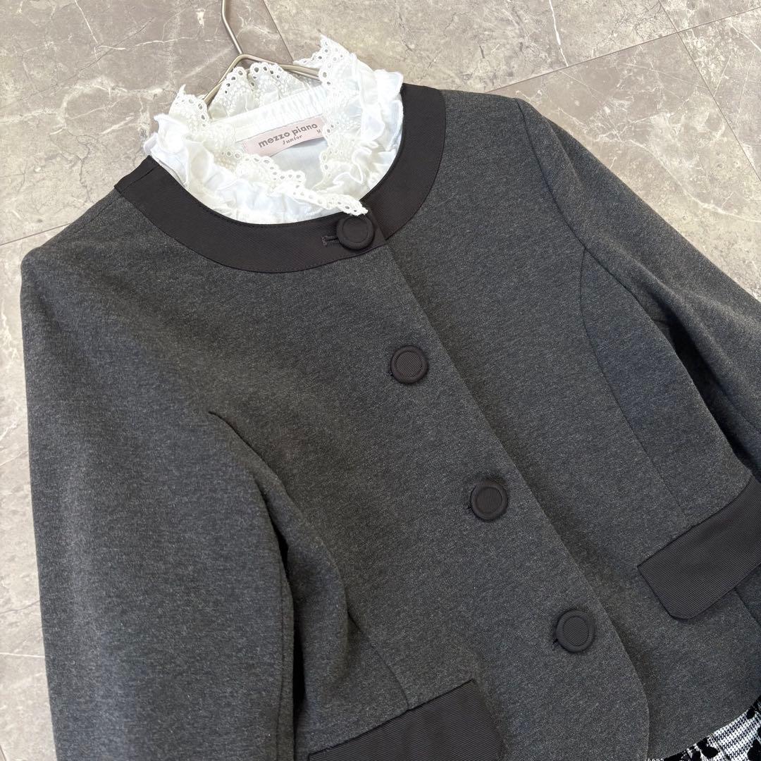 美品✨mezzo piano junior キッズフォーマル 150 3点セット