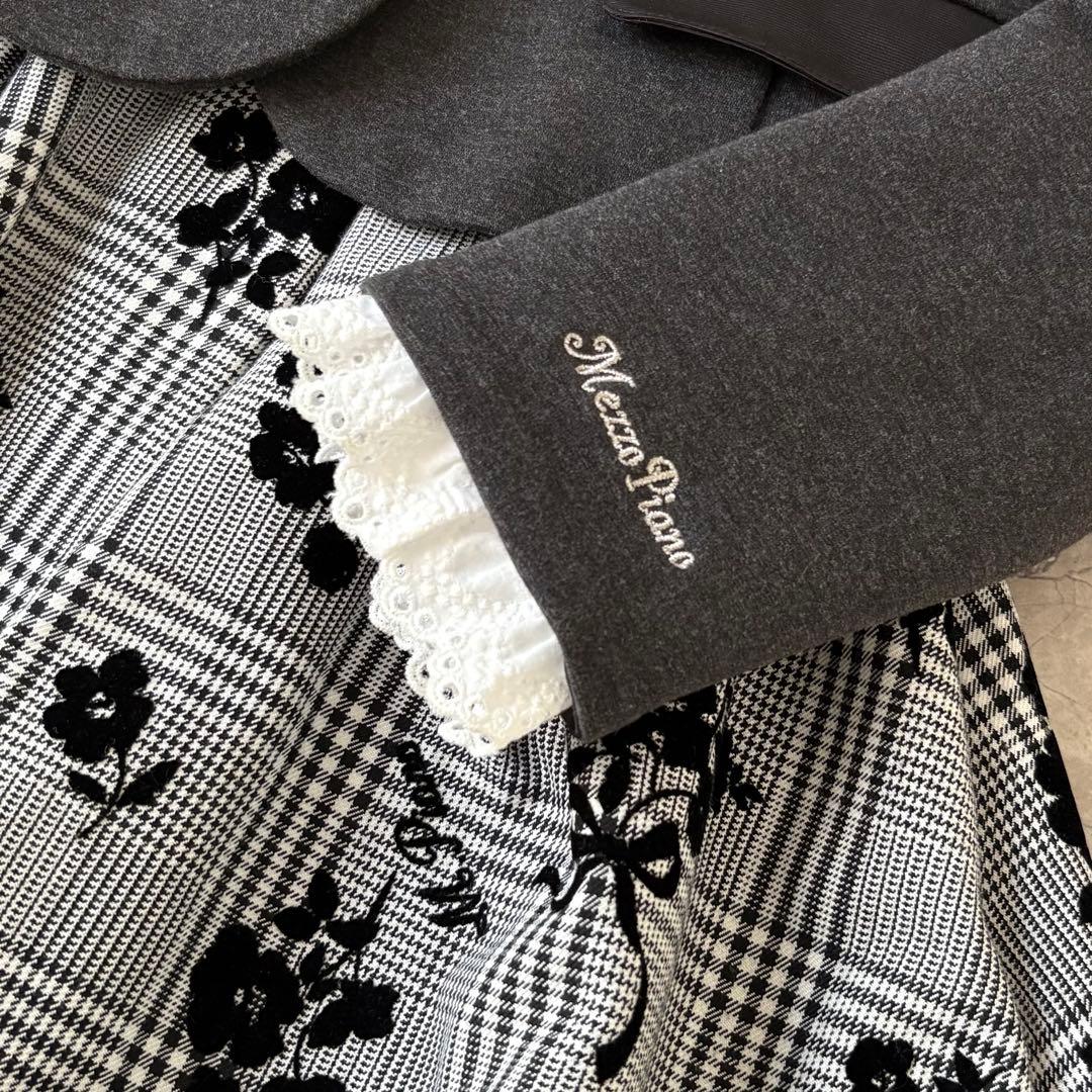 美品✨mezzo piano junior キッズフォーマル 150 3点セット