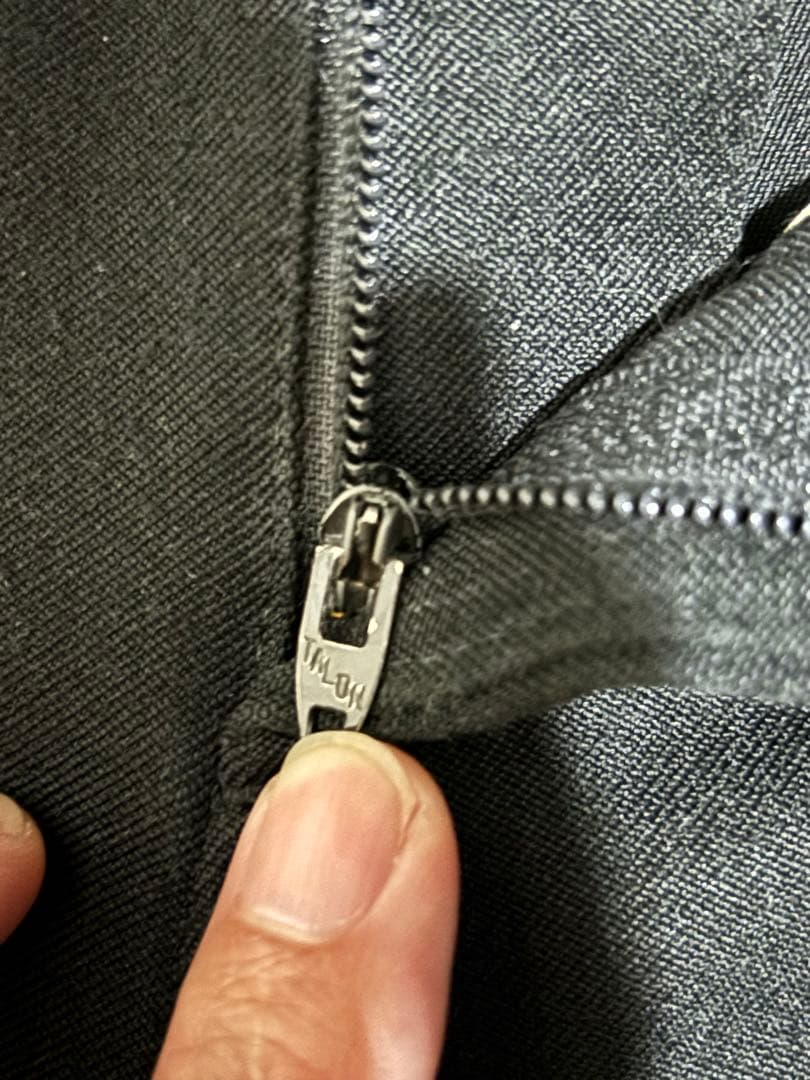 【希少】80s リーバイス アクションスラックス 黒 TALONジップ W32