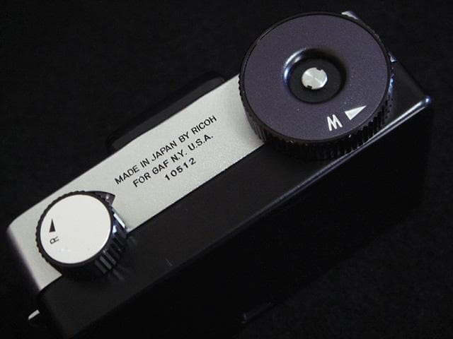 アンスコ メモ リコー オートハーフ ansco ricoh autohalf