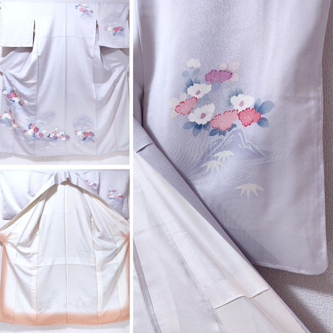 ❰6543❱ フルセット　付け下げ訪問着　袋帯　入学式　お宮参り　正絹　着物