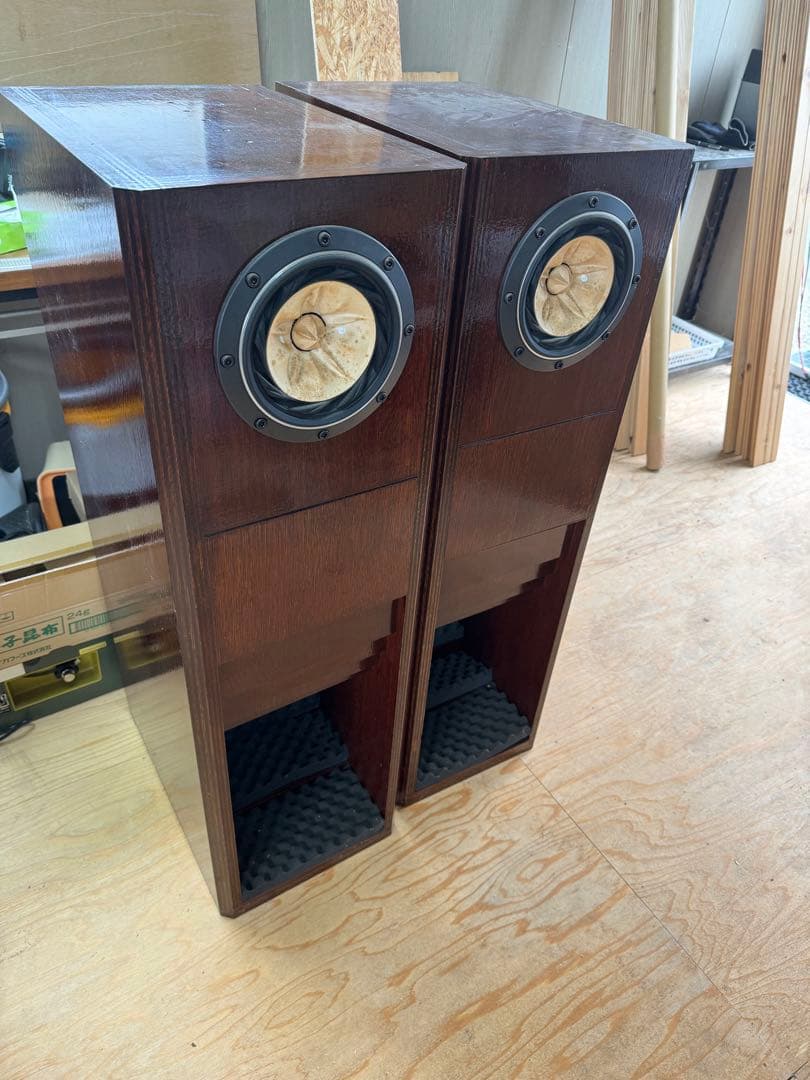 長岡式バックロードホーンスピーカー　D37改