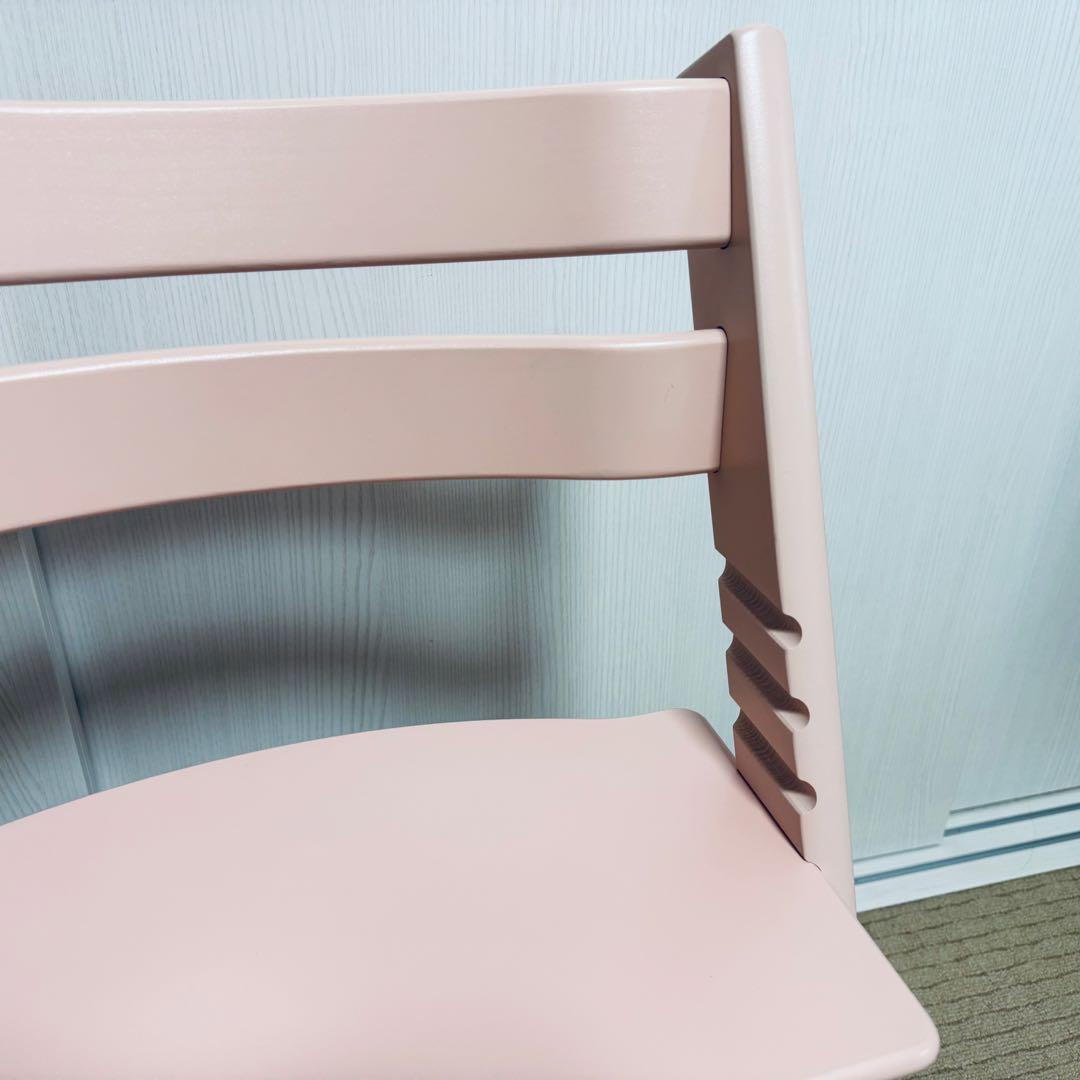 ✨12/16までの限定価格✨ 美品 ストッケ トリップトラップ ピンク S/N6