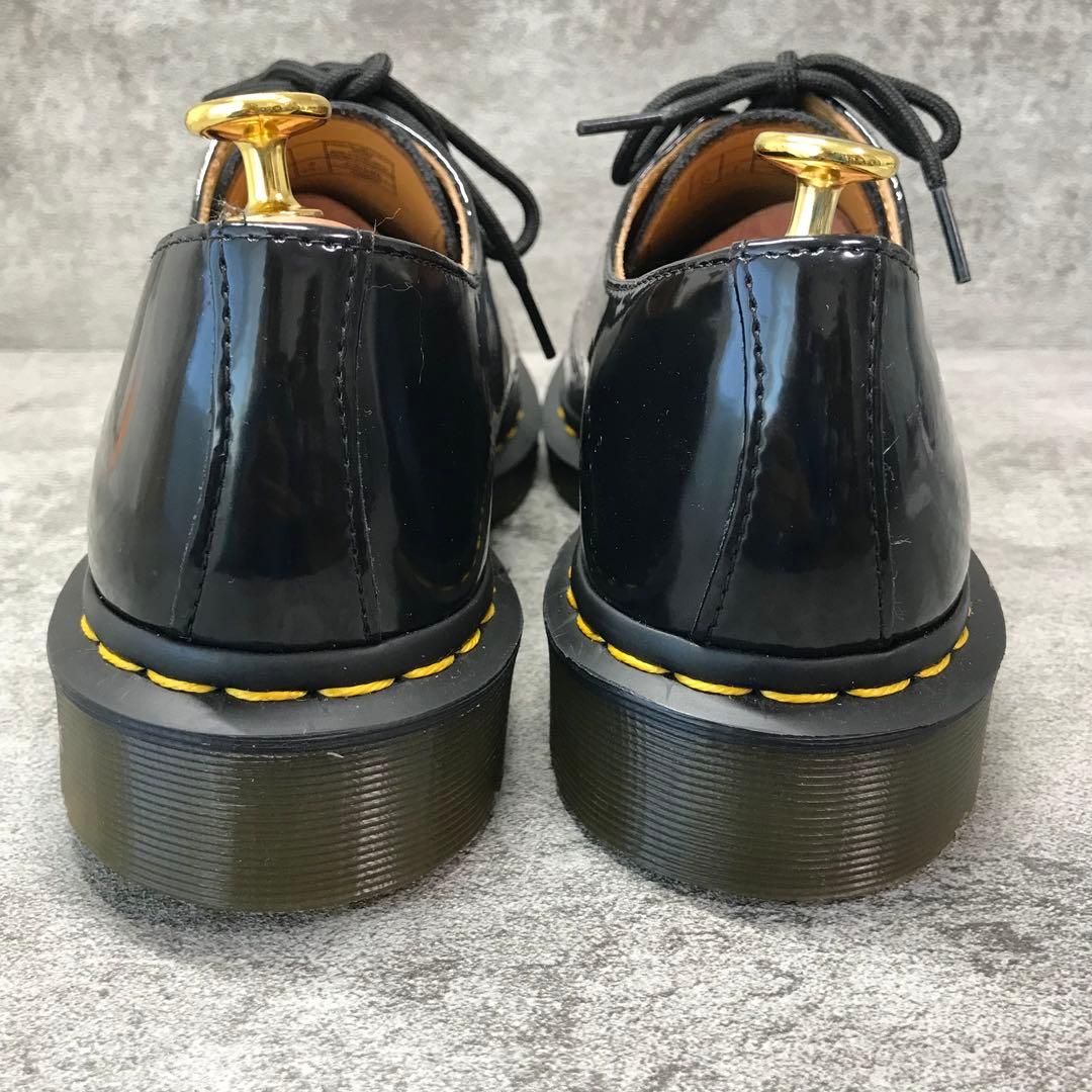 【未使用】Dr.Martens 3ホール パテント　10084 エナメルUK7