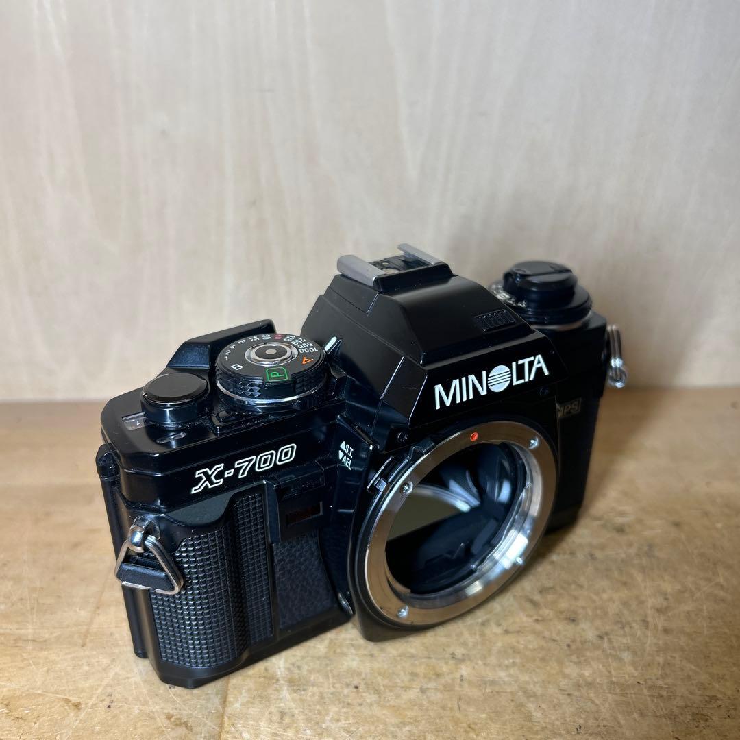 Minolta X-700 ブラックボディー　完動極美品
