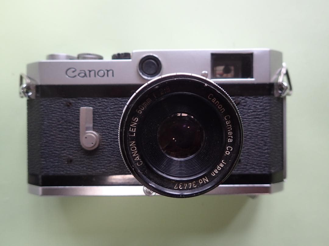Canon 35mmレンジファインダーカメラ