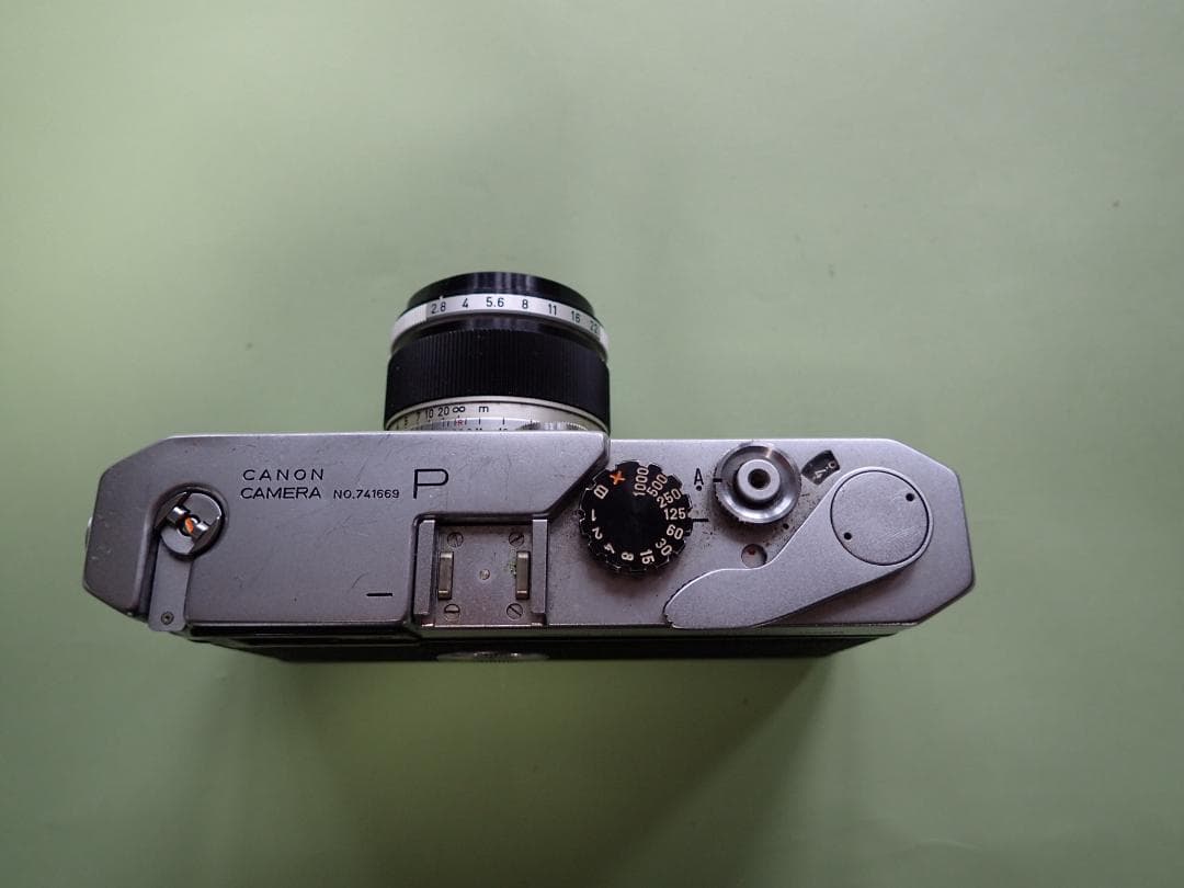 Canon 35mmレンジファインダーカメラ