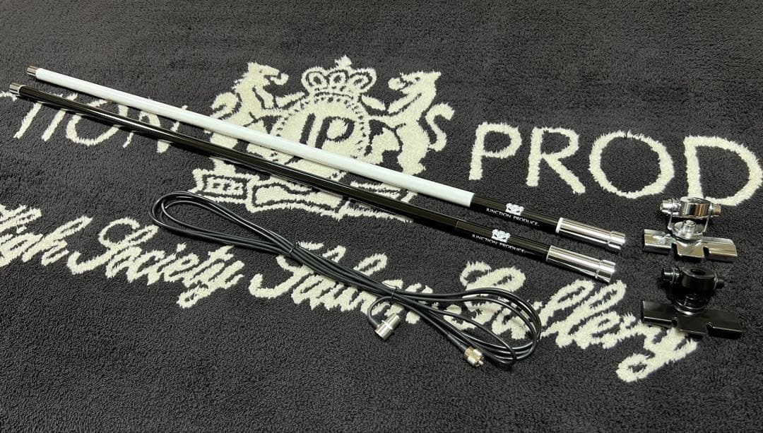 最新作！　送料込み！　VIPアンテナ　黒　本物　ジャンクションプロデュース