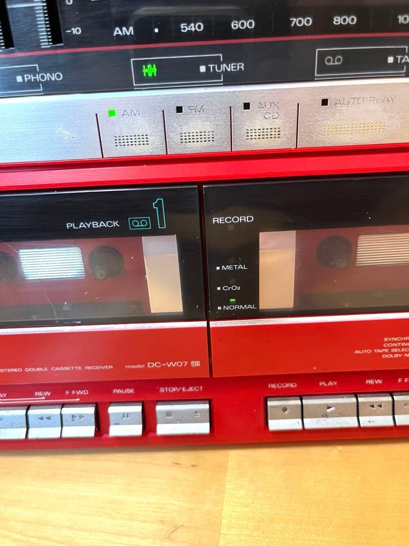 SANYO DC-W07 サンヨー　レコード　カセット　ラジカセ　コンポ