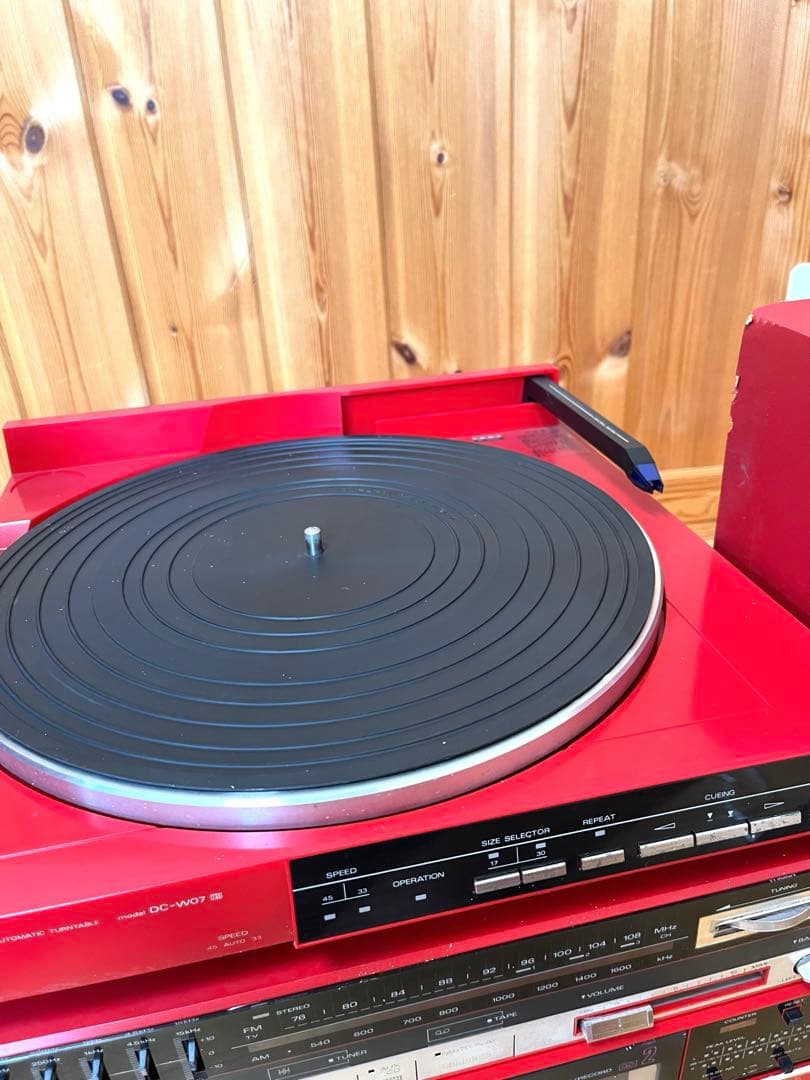 SANYO DC-W07 サンヨー　レコード　カセット　ラジカセ　コンポ