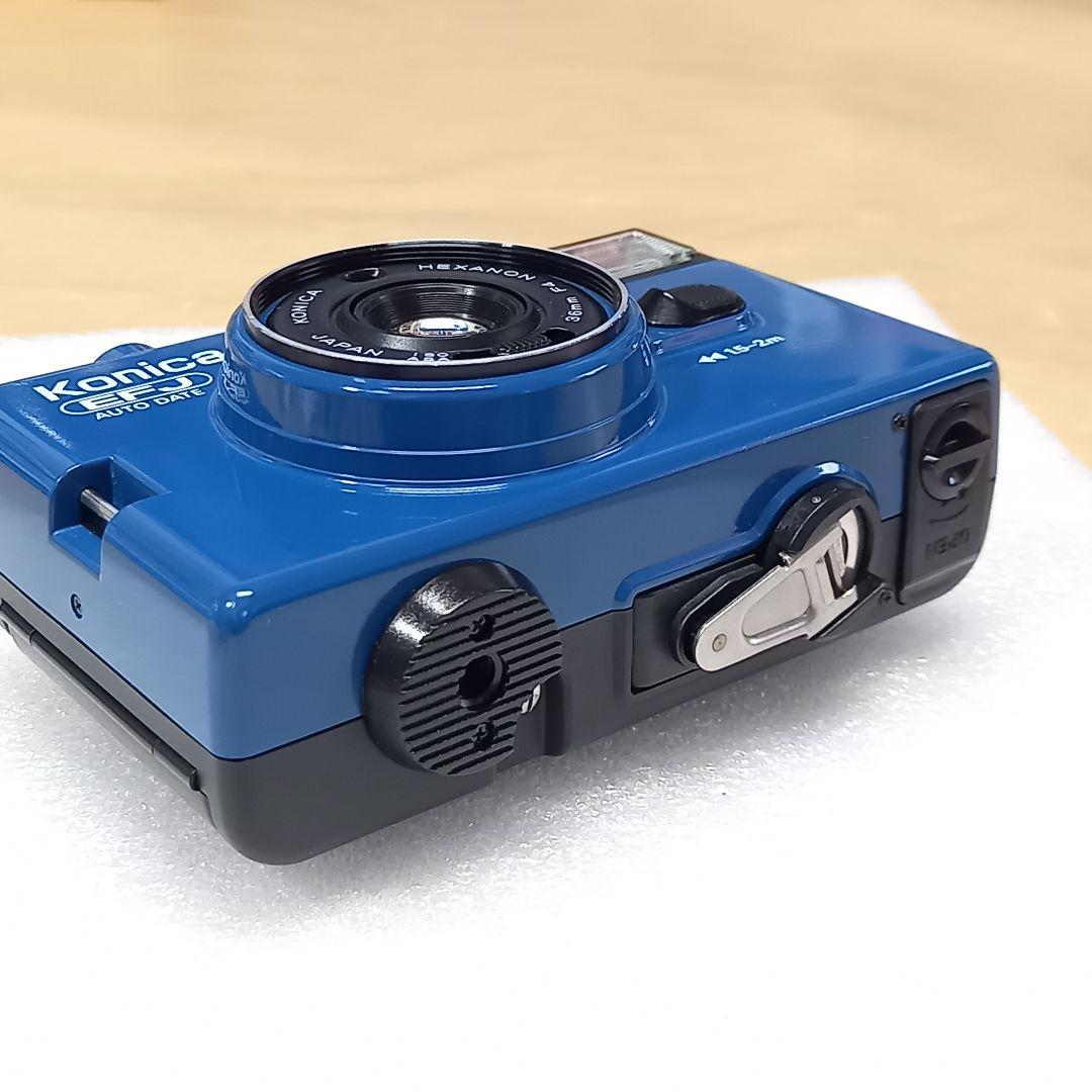 【稀少カラー】Konica EFJ AUTO DATE ブルー　動作品