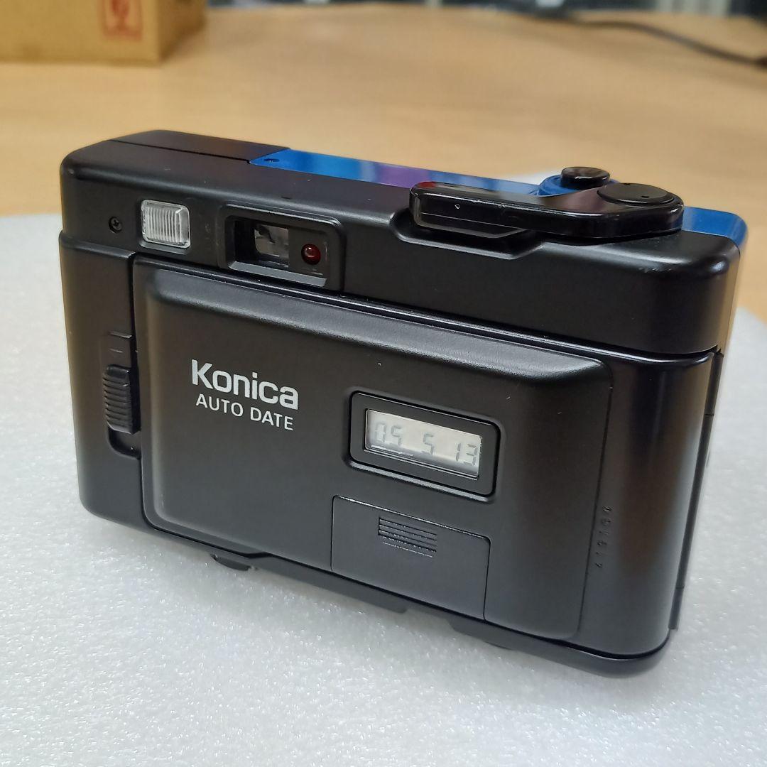 【稀少カラー】Konica EFJ AUTO DATE ブルー　動作品