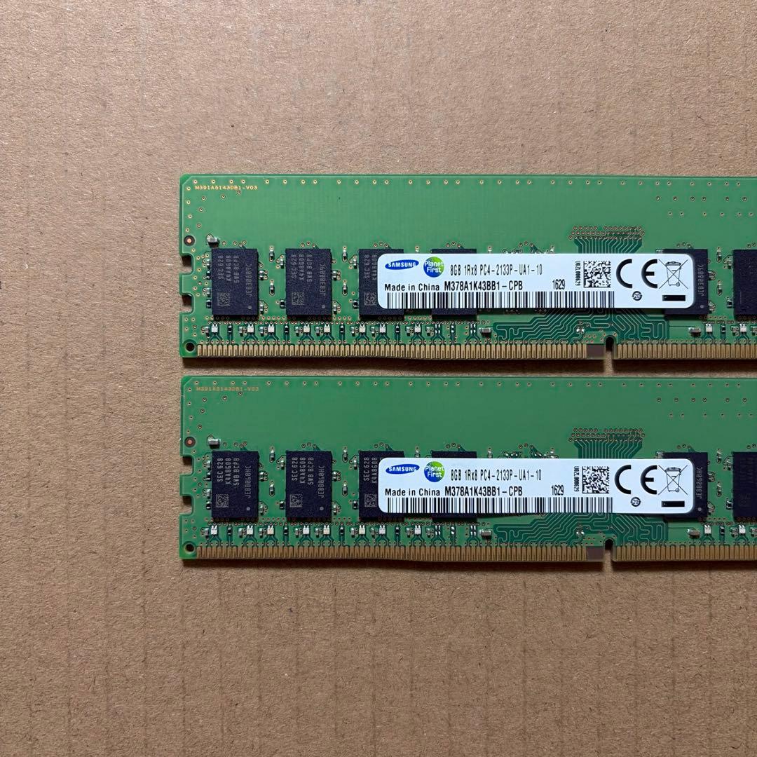 [26] デスクトップ PC メモリ8GBx2(16GB) DDR4 2133